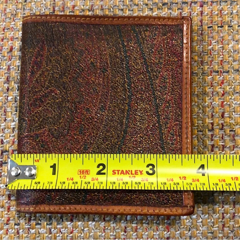 ETRO Milano Paisley Bifold Wallet Excellent Condition